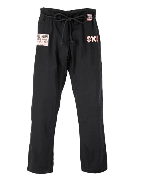 Budo Zombie Shaka BJJ Gi - Black - Image 3