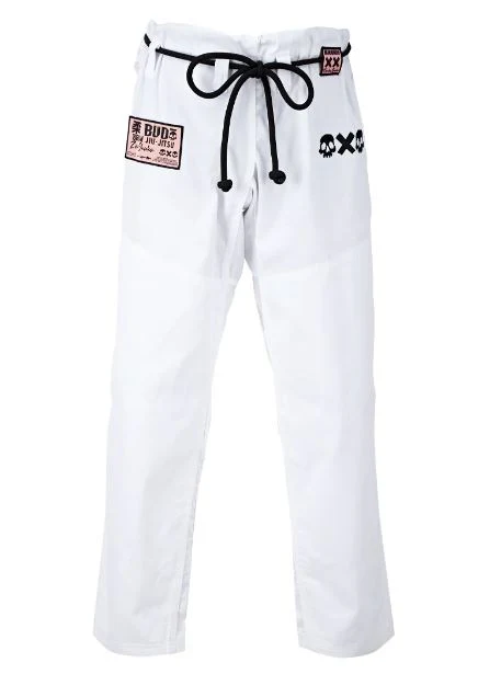 Budo Zombie Shaka BJJ Gi - White - Image 5