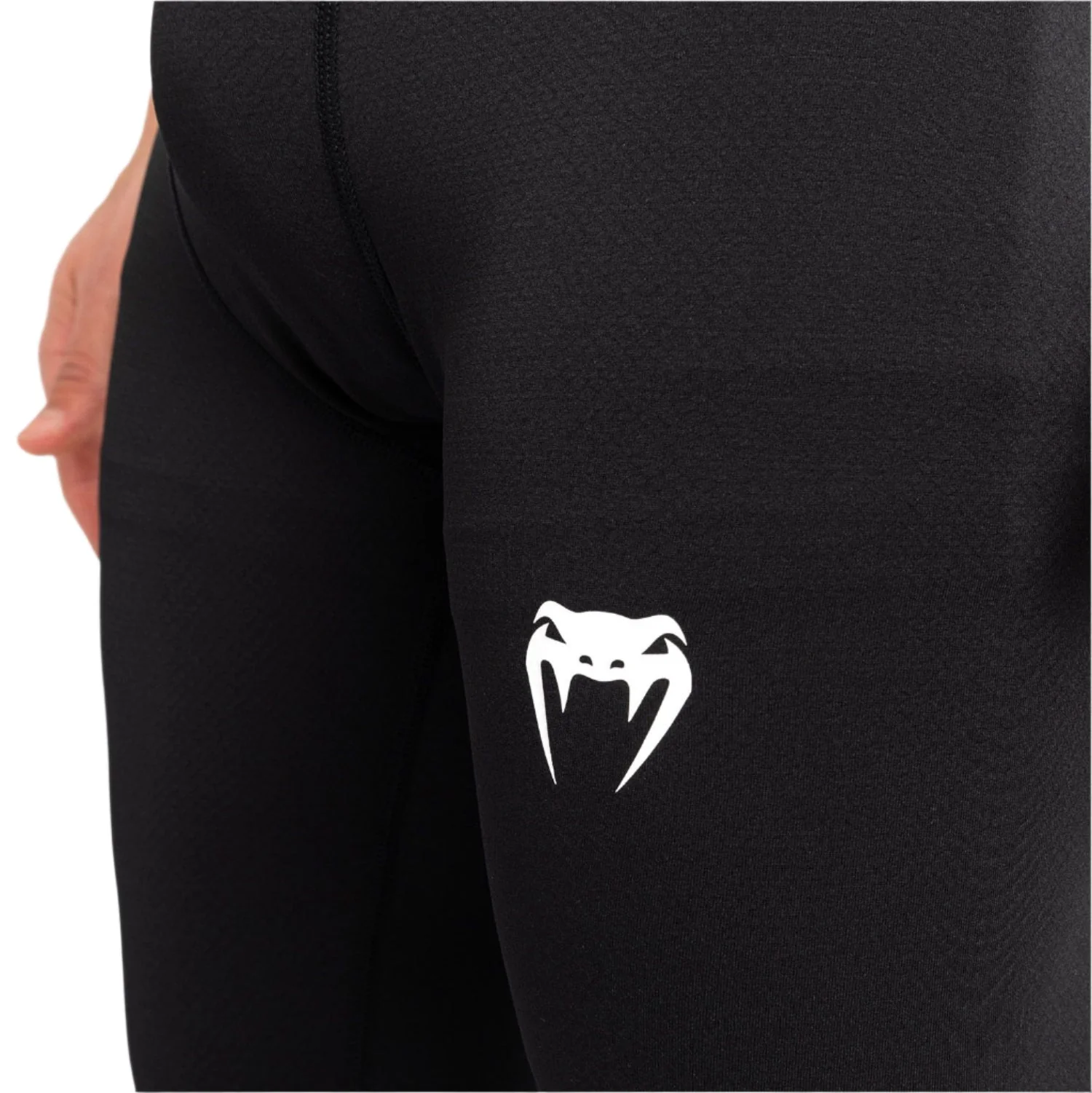 Venum Contender MMA BJJ Spats - Black/White - Image 5