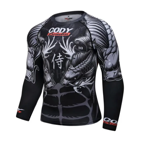 CL Sport Samurai Bushido Rashguard Long Sleeve - Image 3