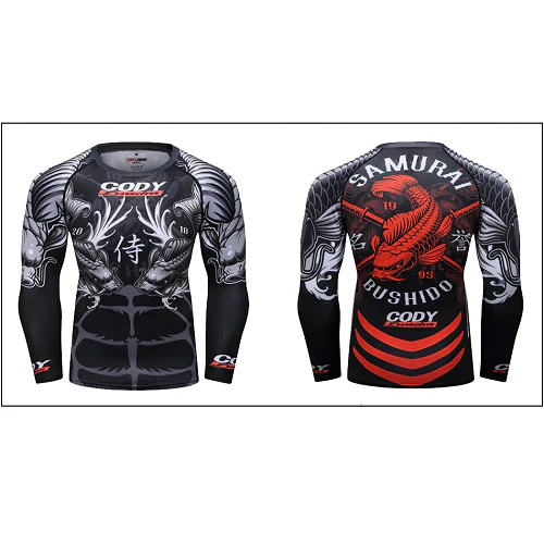 CL Sport Samurai Bushido Rashguard Long Sleeve - Image 5