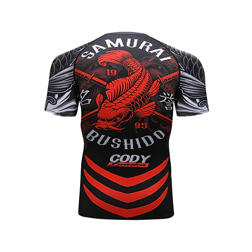 CL Sport Samurai Bushido Rashguard Short Sleeve - Image 2