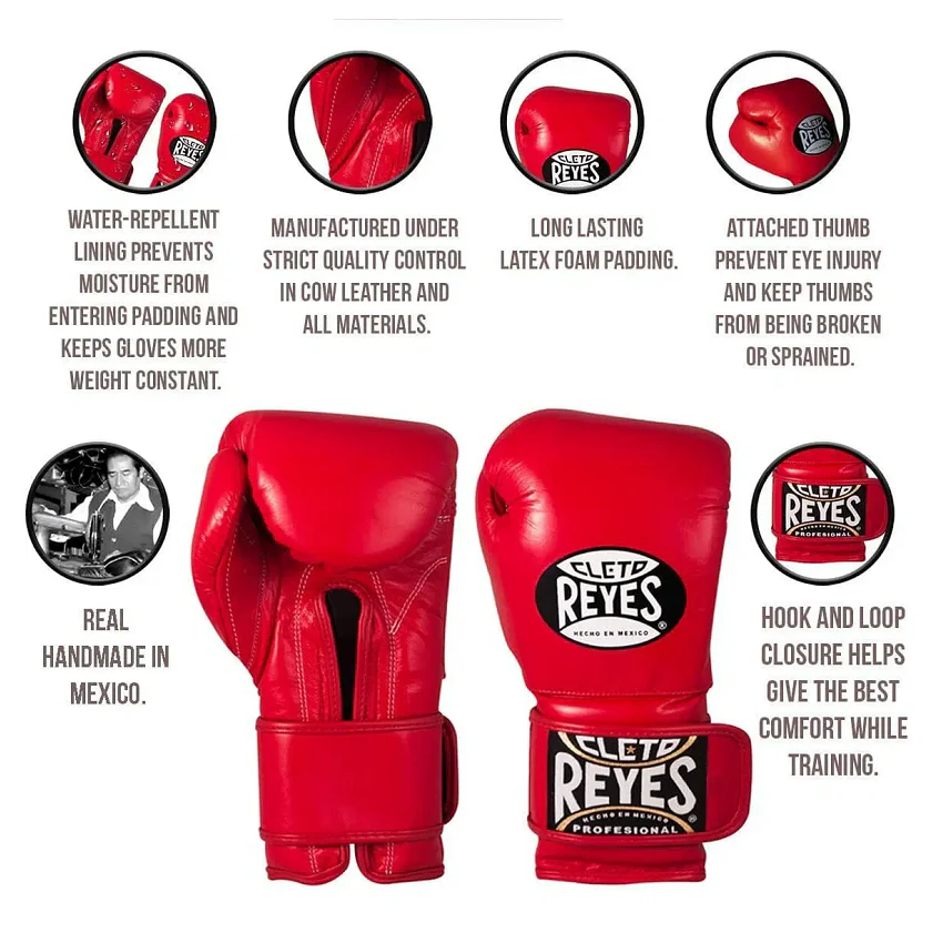 Cleto Reyes Training Boxing Gloves Black - Image 2