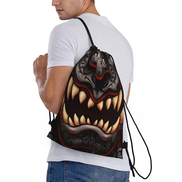 Draw String Glove Bag Backpack II - Image 3