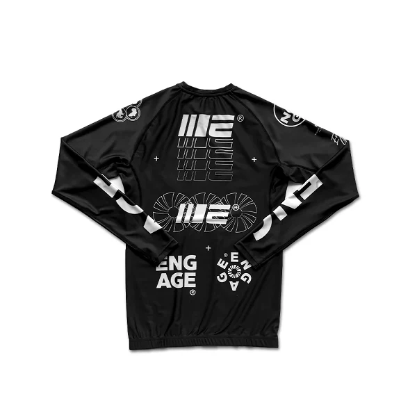 Engage Billboard LS Rash Guard - Black - Image 3