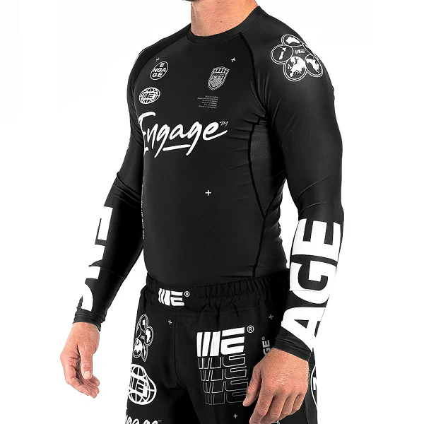 Engage Billboard LS Rash Guard - Black - Image 5