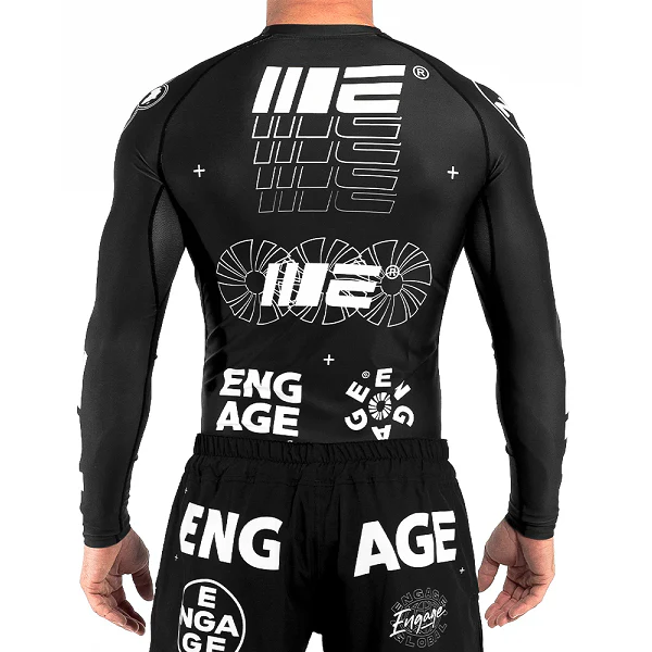 Engage Billboard LS Rash Guard - Black - Image 6