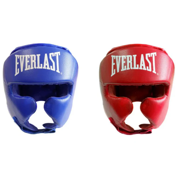 Everlast Amateur Competition Boxing Head Guard - Closed Face