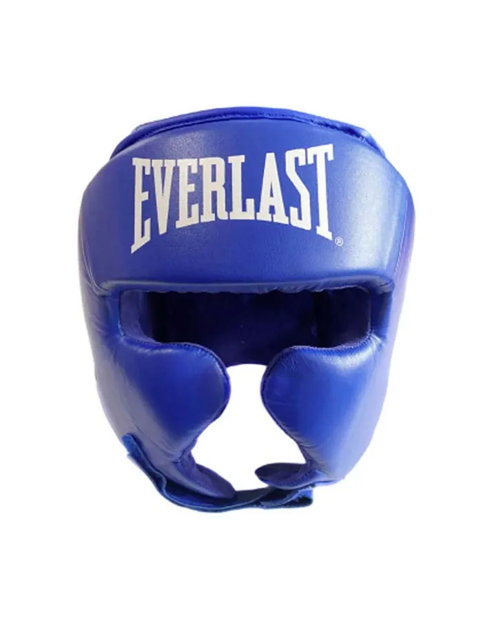 Everlast Amateur Competition Boxing Head Guard - Closed Face - Image 2