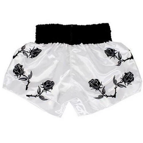 Fairtex Black Roses Muay Thai Boxing Shorts BS0659 - Image 2