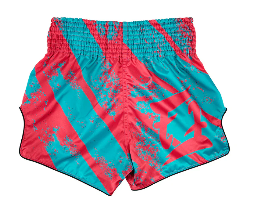 FAIRTEX - Street King Muay Thai Shorts - Pink/Blue BS1929 - Image 2