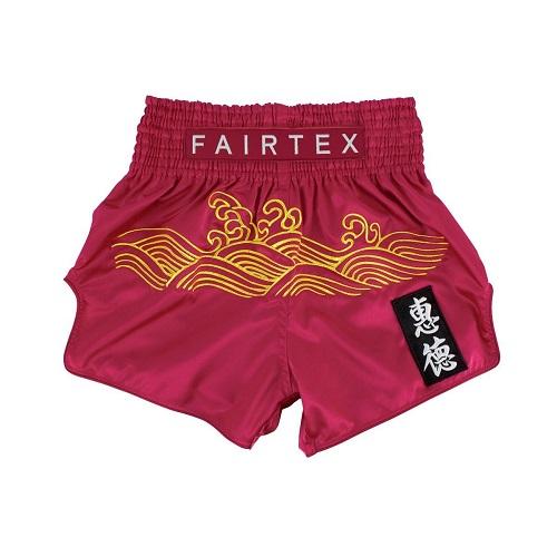 Fairtex Slim Cut Muay Thai Shorts Golden River BS1910 - Image 2