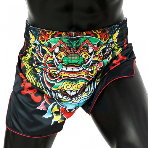 Fairtex Slim Cut Muay Thai Shorts Kabuki BS1912 - Image 2