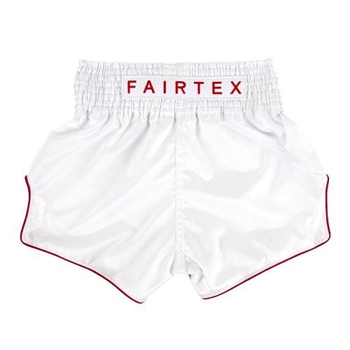 Fairtex Slim Cut Muay Thai Shorts Satoru White BS1908 - Image 3
