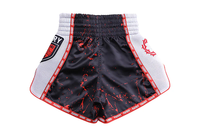 Fluory Bloodbath Muay Thai Shorts Black - Image 2