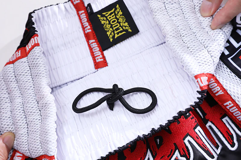 Fluory Bloodbath Muay Thai Shorts Black - Image 5