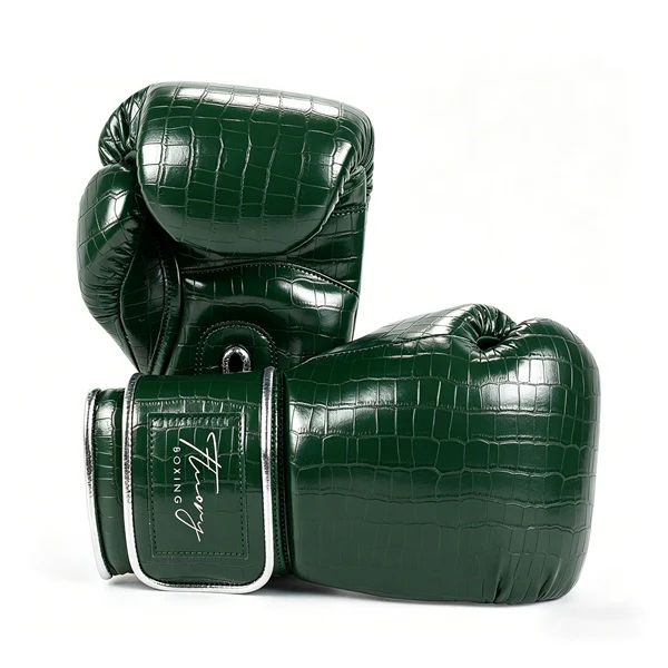 Fluory Crocodile Boxing Gloves Green