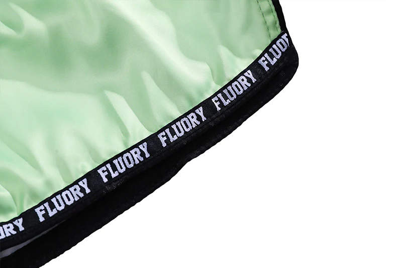 Fluory Fade Muay Thai Shorts Green - Image 5