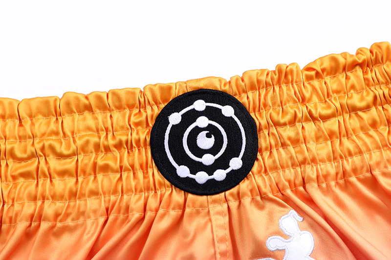 Fluory Fade Muay Thai Shorts Orange - Image 4