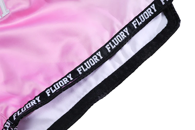 Fluory Fade Muay Thai Shorts Pink - Image 5
