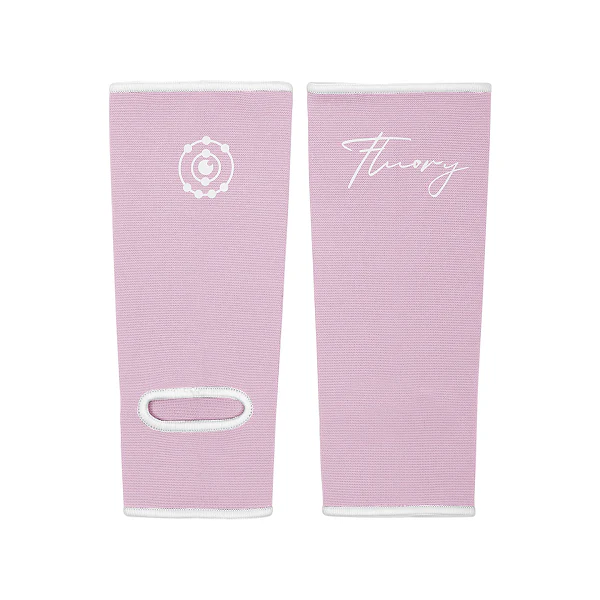 Fluory Girl Power Floral Shorts + Ankle Supports +Pink Rainbow Handwraps Combo - Image 4