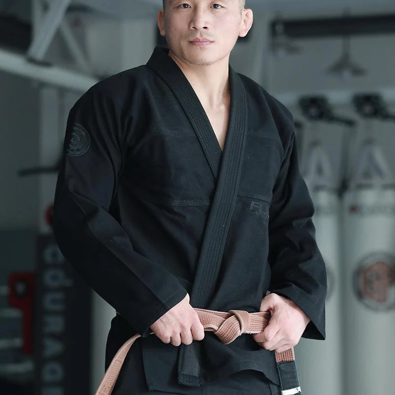 Fluory Grappling Classical BJJ Gi Black - Image 2