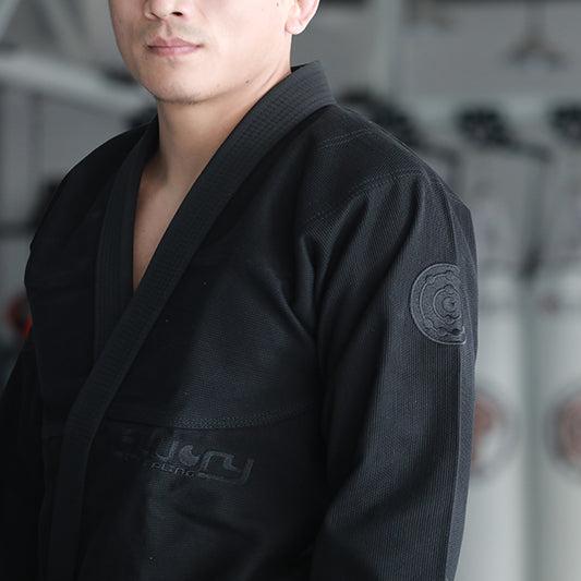 Fluory Grappling Classical BJJ Gi Black - Image 3