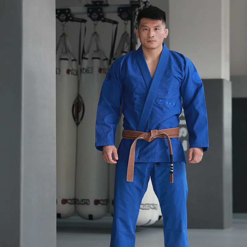 Fluory Grappling Classical BJJ Gi Blue - Image 3