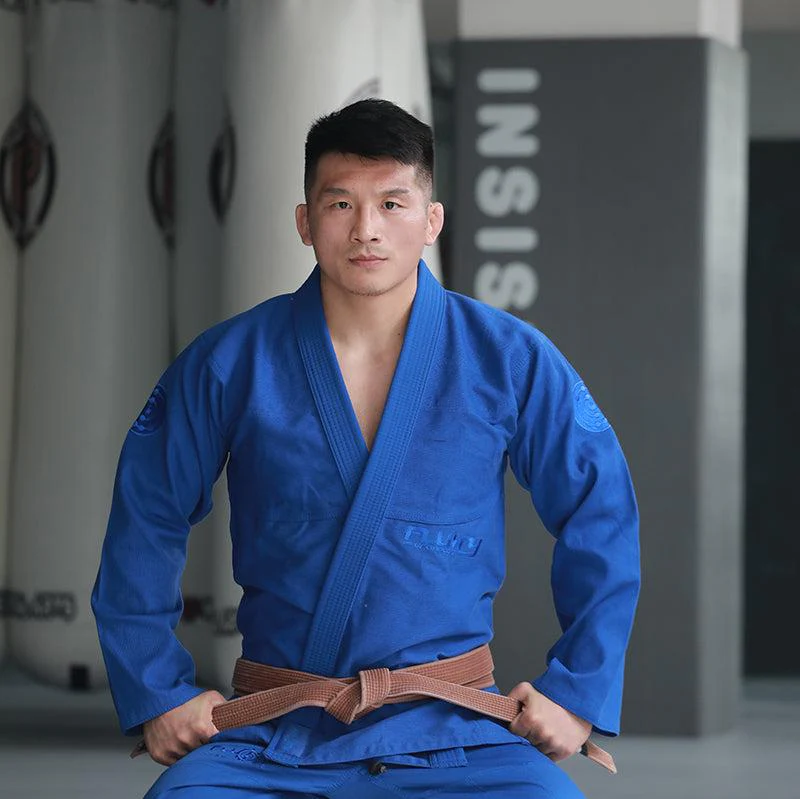 Fluory Grappling Classical BJJ Gi Blue - Image 4