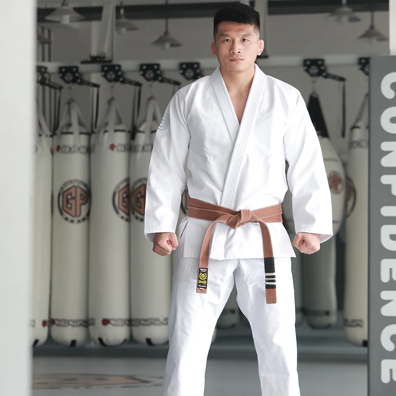 Fluory Grappling Classical BJJ Gi White - Image 2