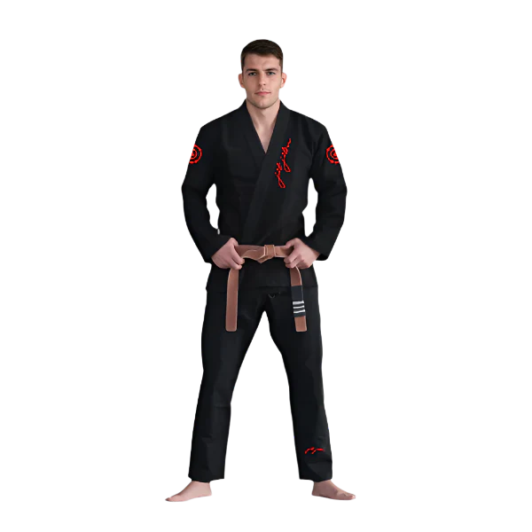 Fluory Grappling Jiu Jitsu Gi Black
