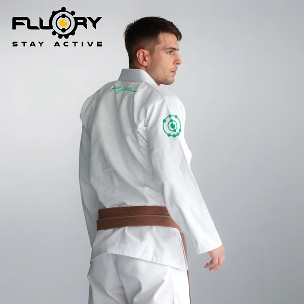 Fluory Grappling Jiu Jitsu Gi White - Image 3