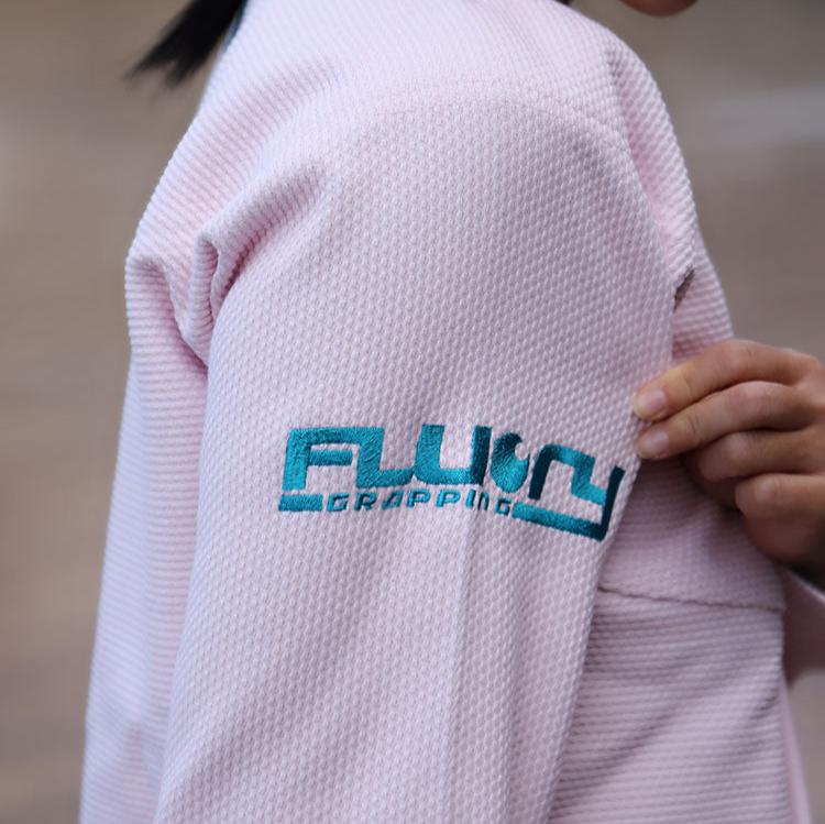 Fluory Grappling No Regret BJJ Gi Pink - Image 4