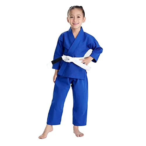 Fluory Grappling Plain Kids Gi - Image 3