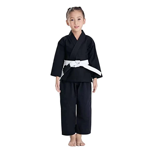 Fluory Grappling Plain Kids Gi - Image 4