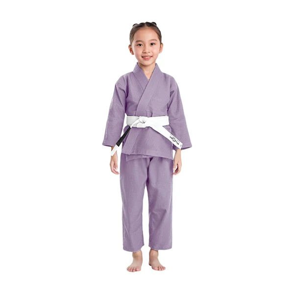 Fluory Grappling Plain Kids Gi - Image 5