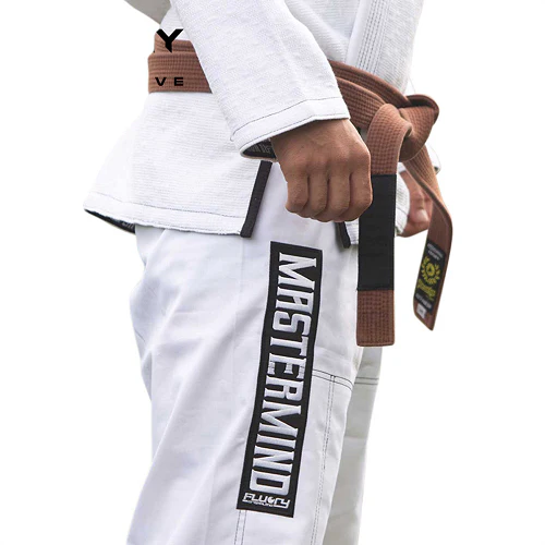 Fluory Grappling Mastermind BJJ Gi White - Image 4