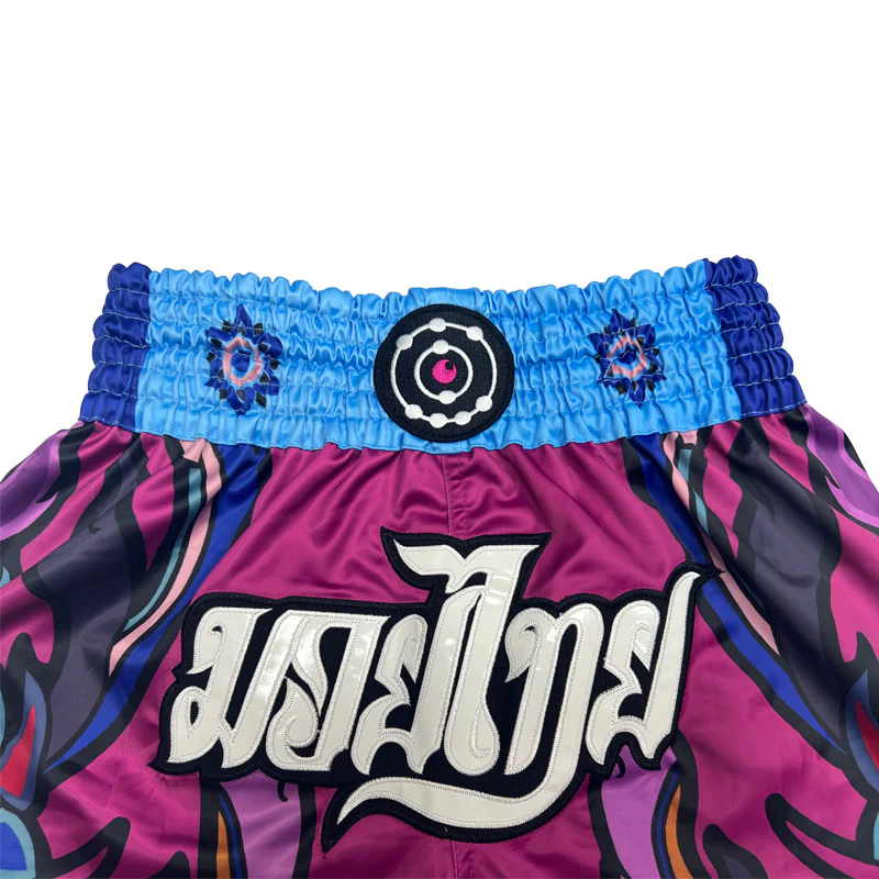 Fluory Rainbow Muay Thai Shorts - Image 3