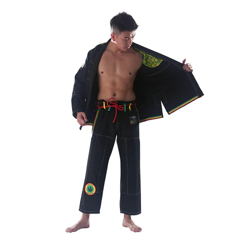 Fluory Grappling Rasta BJJ Gi - Image 4
