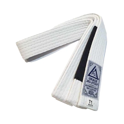 Gracie Jiu-Jitsu Baby Toddler White or Black BJJ Belt - Image 2