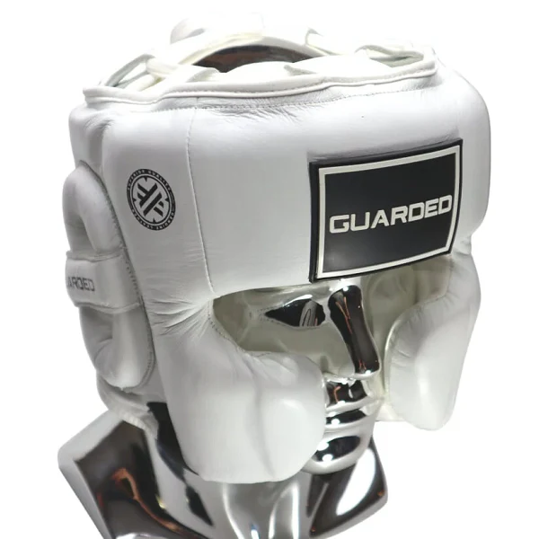 Guarded Combat Boxing Headgear White - Image 2