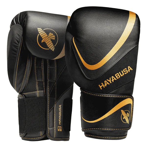Hayabusa H5 Boxing Gloves Black-Gold