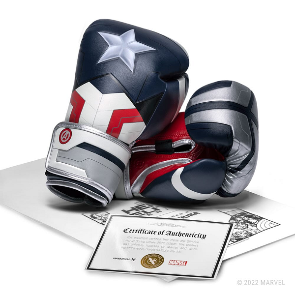 Hayabusa Marvel Captain America (Sam Wilson) Boxing Gloves - Image 3