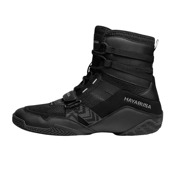 Hayabusa Strike Boxing Shoes Black - Image 2