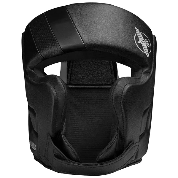 Hayabusa T3 Chinless Boxing Headgear Black-Black - Image 2