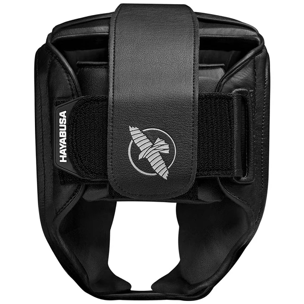 Hayabusa T3 Chinless Boxing Headgear Black-Black - Image 3