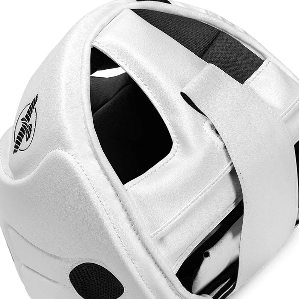 Hayabusa T3 Chinless Boxing Headgear White - Image 3
