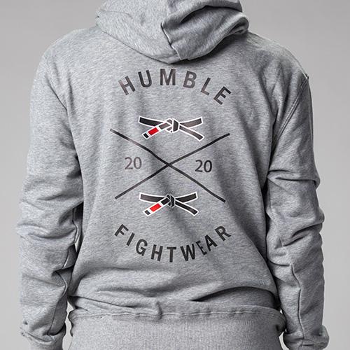 Humble Classic Hoodie Grey - Image 6