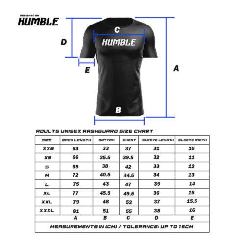 Humble X BJJ World Rashguard - Image 4