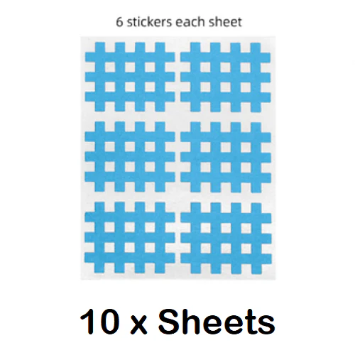 Kindmax Kinesiology Cross Pads 10 sheets - Image 4
